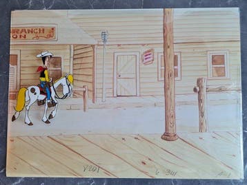 Morris - 1 Cellule d’animation originale - Lucky Luke -