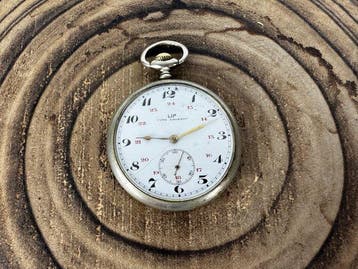 Lip - Type Courant - Pocket Watch - Argentan - Sans prix de