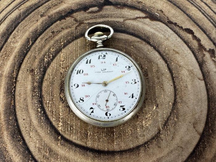 Lip - Type Courant - Pocket Watch - Argentan - Sans prix de, Bijoux, Sacs & Beauté, Montres | Hommes