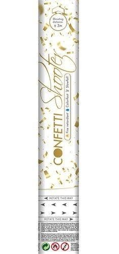 Gouden Confetti Kanon Brandvertragend 30cm, Verzenden, Nieuw