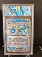 Pokémon - 2 Graded card - Aquali Foil, Illustration