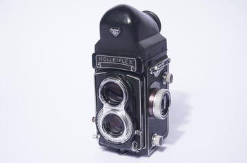 Rollei RolleiflexT con Tessar 75/3,5 + Pentaprisma Originale, Nieuw