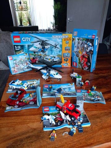 Lego Set - City - Lego super pack politie, Nieuw