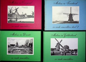 Pays-Bas - Moulin à vent, Moulin à eau -, Gelopen