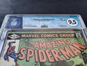 The Amazing Spider-Man #226 - EGC 9.5 - But the Cat Came