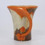 Art Deco vaas met zweepslag oor - KTP Velsen - Karl Gellings