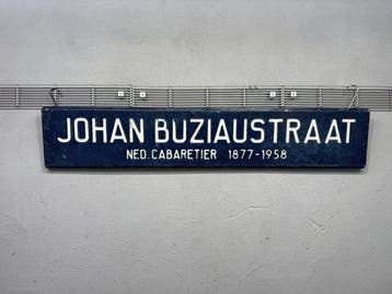 Bord - Metaal - Straatnaambord