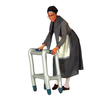 Rollator Opblaasbaar 84cm, Verzenden
