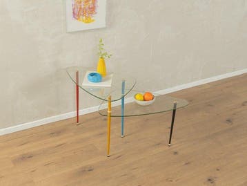 Vitrex - Edoardo Paoli - Table basse - Verre, Métal - Table