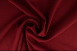 15 meter texture stof - Wijnrood - 150cm breed, Verzenden, 120 cm of meer, Polyester, Rood