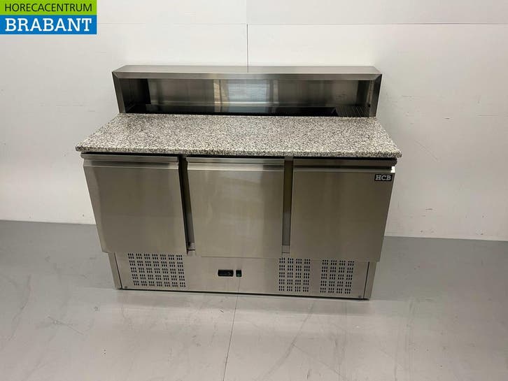 Acier inoxydable HCB Table à pizza Table à pizza 3 portes, Articles professionnels, Horeca | Équipement de cuisine, Envoi