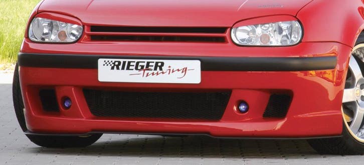 Rieger voorbumper | Golf 4: 10.97-03 - 3-drs., 5-drs., Combi, Auto-onderdelen, Carrosserie, Nieuw, Volkswagen, Verzenden
