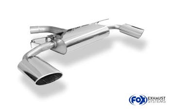 FOX Audi A3 - 8V sedan zonder S-Line einddemper dwarsuitga, Verzenden, Nieuw
