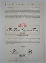 Steiff - Teddybeer - First American Teddy / Nr. 667183 -