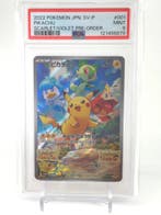 Pokémon - 2 Graded card - Pikachu 091/071 & 001/SV-P Promo, Hobby en Vrije tijd, Nieuw