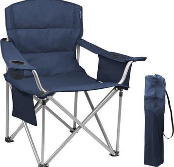 2dekans | TRVLMORE Campingstoel - Opvouwbaar - XL -, Tuin en Terras, Ophalen of Verzenden, Nieuw