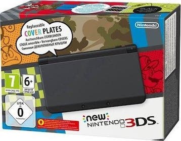New Nintendo 3DS Zwart in Doos (Nette Staat), Games en Spelcomputers, Spelcomputers | Nintendo 2DS en 3DS, Ophalen of Verzenden