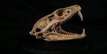Cobra Taxidermie replica montage - REPLICA Ophiophagus