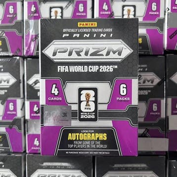 2026 Panini Prizm FIFA World Cup Trading Card Box - 1 Box -