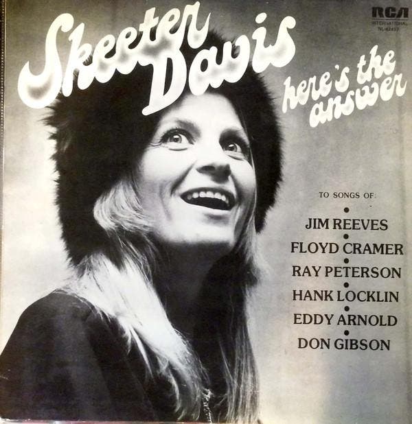 Skeeter Davis - Heres The Answer, Cd's en Dvd's, Vinyl | Pop, Gebruikt, Verzenden
