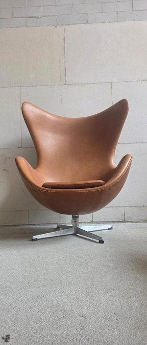 Fritz Hansen - Arne Jacobsen - Fauteuil - Fauteuil oeuf -, Antiquités & Art, Art | Objets design