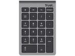 Trust -  Xalas Wireless Numpad - Draadloos Numpad  - Zwart, Computers en Software, Toetsenborden, Verzenden, Nieuw, Draadloos