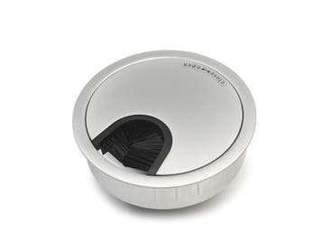 Grommet De Gestion De Câbles En Métal De 60Mm En Chrome Mat, Verzenden