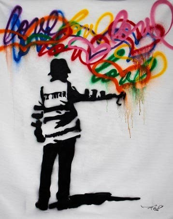 RAM - The Real Bansky Cop - Expression Session - XL Size