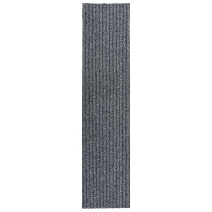 vidaXL Droogloopmat 100x450 cm grijs, Maison & Meubles, Ameublement | Tapis & Moquettes, Envoi