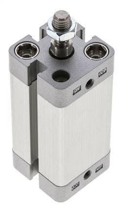 ISO 21287 Compacte Dubbelwerkende Cilinder 20-40mm -, Verzenden
