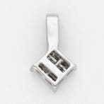 Zonder minimumprijs - Hanger - 14 karaat Witgoud Diamant