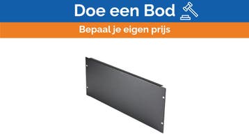 Bieden: StarTech 4U Steel U-Panel Rack Blanking Plate - Bla, Ophalen of Verzenden, Nieuw