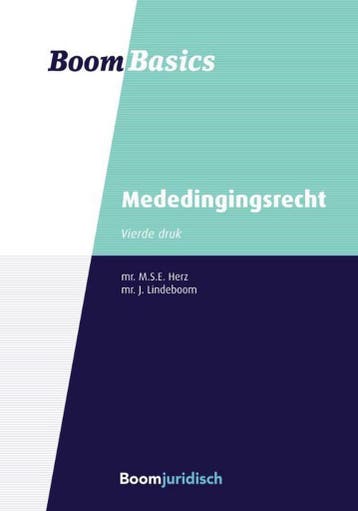 Mededingingsrecht / Boom Basics 9789462904613 J. Lindeboom, Verzenden, Gelezen, J. Lindeboom