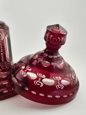 Gobelet - Cristal, Plomb - Coppa di Bohemia, Antiek en Kunst