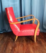 Fauteuil - Frêne - Fauteuil des années 50, Antiquités & Art