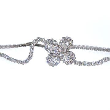 Zonder minimumprijs - Armband - 14 karaat Witgoud - 3.13ct., Nieuw