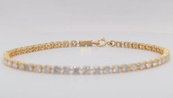 Zonder minimumprijs - Armband - 14 karaat Geel goud -, Nieuw