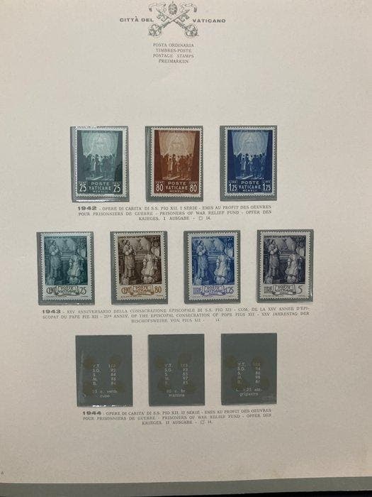 Vaticaanstad 1939/1963 - Vaticaanstad - postzegelverzameling, Timbres & Monnaies, Timbres | Europe | Italie