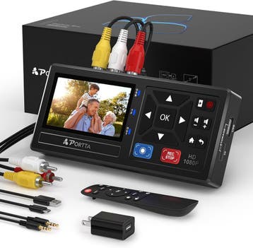 Portta VHS recorder digitaal - Tweede kansje, OP = OP!, Verzenden, Zo goed als nieuw