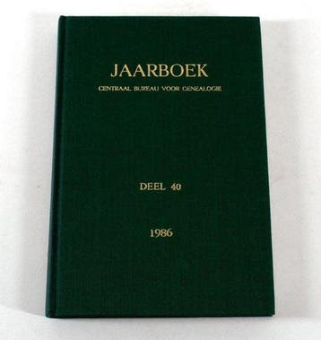 40 Jaarboek centraal bureau voor genealogie, Verzenden, Nieuw