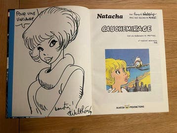 Natacha T14 + dédicace - C - 1 Album - Eerste druk - 1989, Nieuw