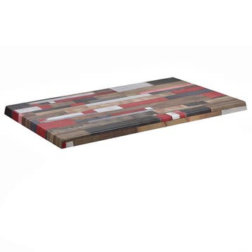 Tafelblad | REDDENWOOD | Rood | In-/Outdoor |, Verzenden, Nieuw in verpakking