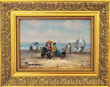 Camille Rousseau (1949) - Dimanche en Normandie ~