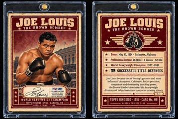 1951 Topps Topps Ringside Rocky Marciano, Joe Louis, Archie, Nieuw