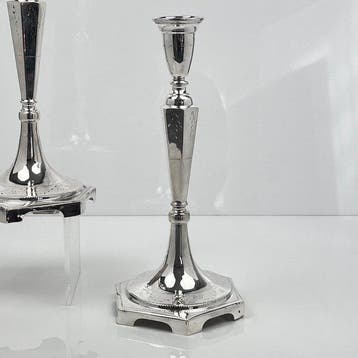 Stefan Jelonek - Kandelaar Groot paar (2) - .800 zilver -, Antiek en Kunst