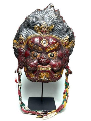 Mahakala-masker - Himalaya (Zonder minimumprijs)