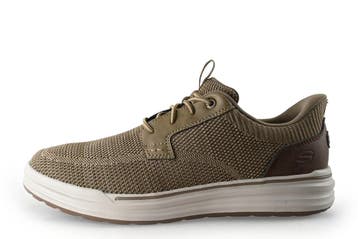 Skechers Instappers in maat 44 Bruin, Kleding | Heren, Schoenen, Bruin, Verzenden, Overige typen, Zo goed als nieuw