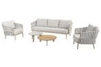 Taste by 4 Seasons Eva loungeset latte met 2 Emma tafels |