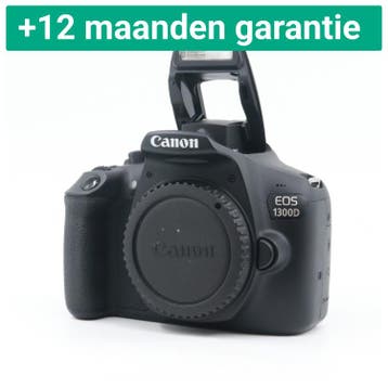 Canon EOS 1300D body | Tweedehands, Verzenden, Zo goed als nieuw, Canon