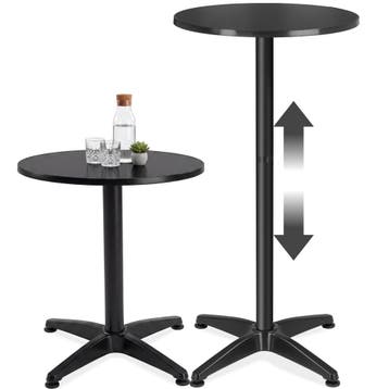 Aluminium bistrotafel Frederic Ø 60 cm, Verzenden